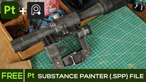 PSO-1 | Substance Painter