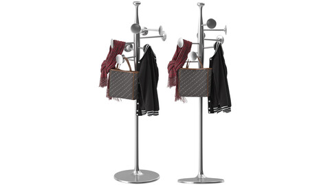 Trumpet Coat Rack