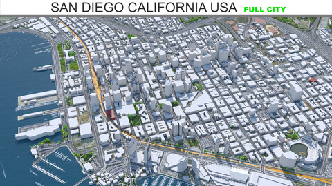 San Diego California USA 70km