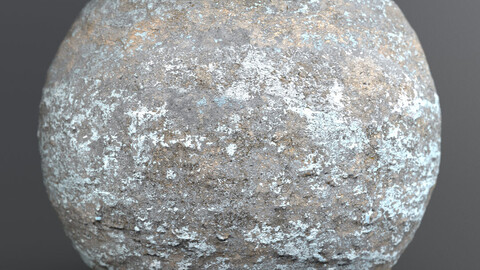 Wall, Concrete 03704 – PBR Material GamesTextures.com