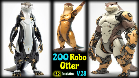 200 Robo Otter - 4K Resolution - V.28