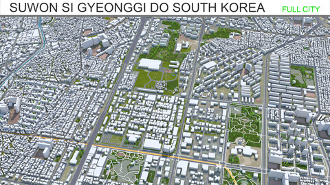 Suwon si Gyeonggi do South Korea 30km