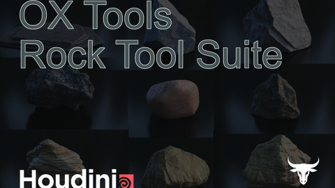 OX Tools Rock Tool Suite for Houdini [20.5+ Indie]