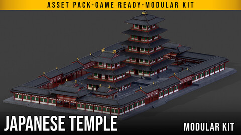 Modular Japanese Temple Kit