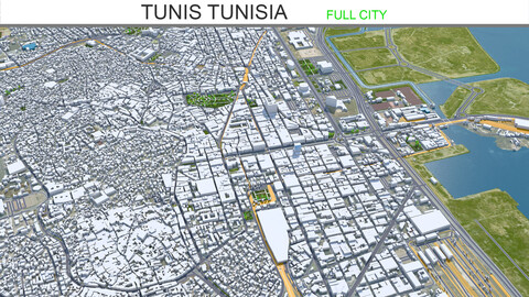 Tunis Tunisia 30km AI