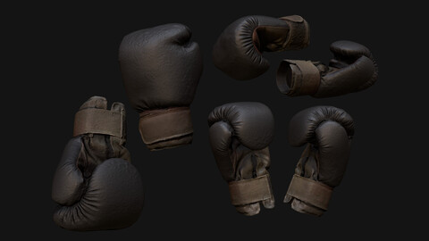 Boxing Gloves Black