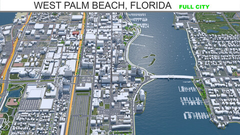 West Palm Beach, Florida USA 40km