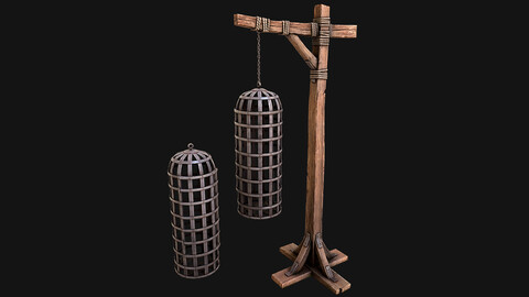 Hanging Torture Cage