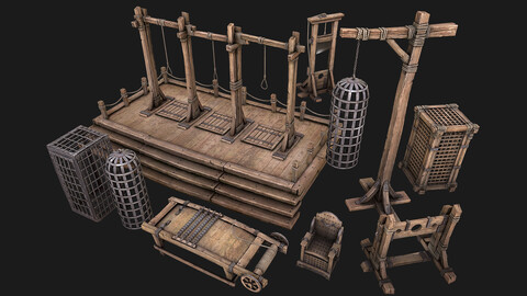 Medieval Torture Device Pack