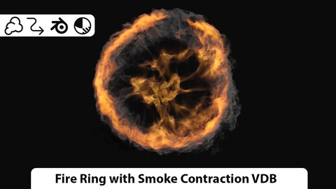 Fire Ring with Smoke Contraction VDB