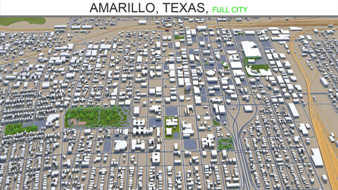 Amarillo, Texas, USA 40km