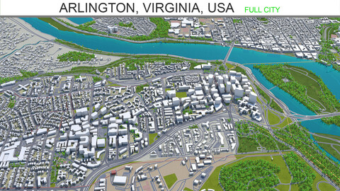 Arlington, Virginia, USA 20 km