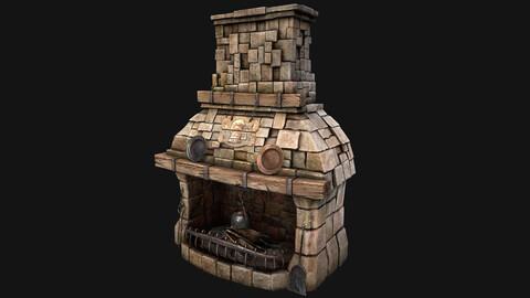 Medieval Fireplace