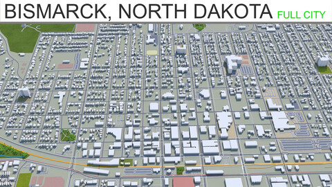 Bismarck, North Dakota USA 50km