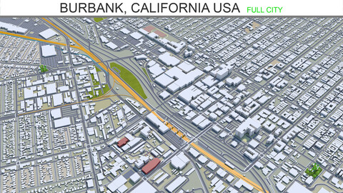 Burbank, California USA 30km