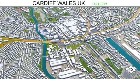 Cardiff, Wales, UK 30 km