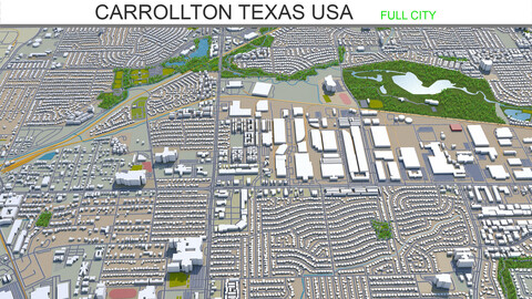 Carrollton, Texas, USA 25km