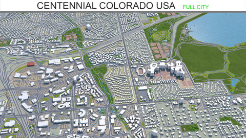 Centennial, Colorado, USA 40km