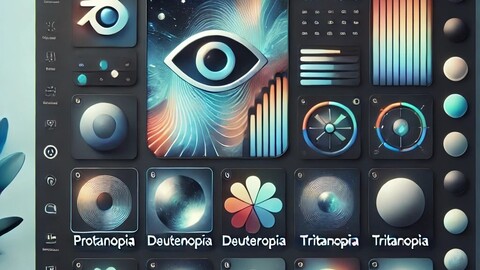 Inclusive Blender Theme Pack: Vision-Impaired Accessibility Themes for Protanopia, Deuteranopia, Tritanopia, and More