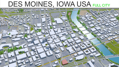 Des Moines, Iowa USA 40km