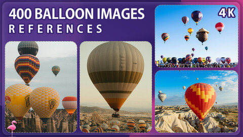 400 Balloon Image Reference Pack – Vol 1