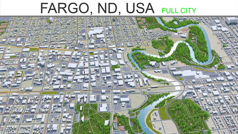 Fargo, North Dakota USA 40km