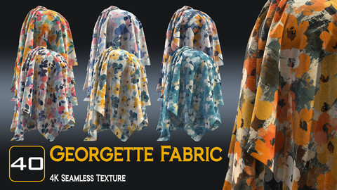 40 Georgette Fabric (Vol. 03)