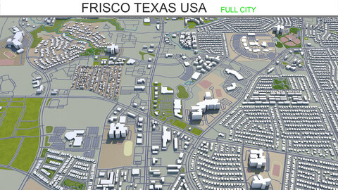 Frisco, Texas, USA 25 km