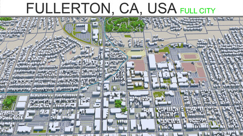 Fullerton, California USA 20km