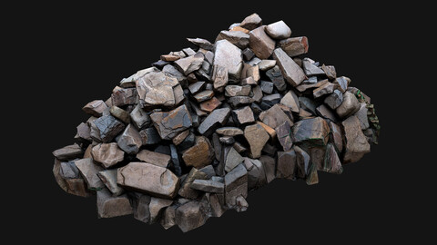 Pile of Rocks and Stone