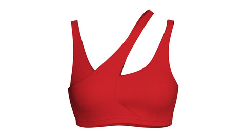 Girls Cutout Sports Bra