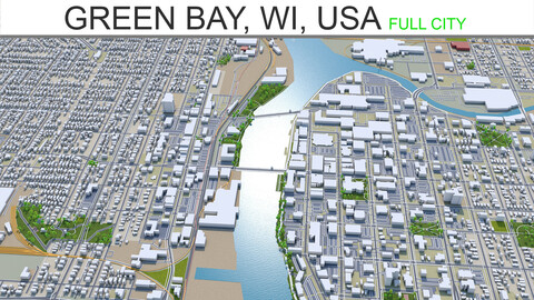 Green Bay, Wisconsin USA 40km