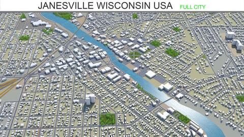 Janesville, Wisconsin, USA 30km