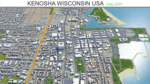 Kenosha, Wisconsin, USA 25km