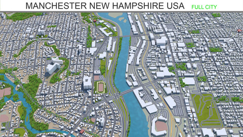 Manchester, New Hampshire, USA 30km