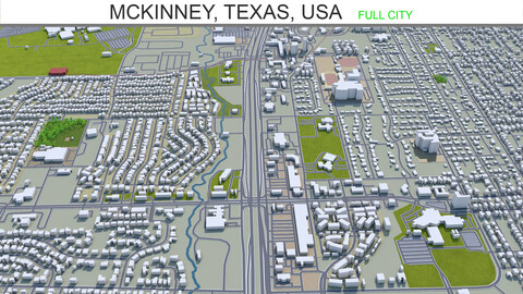 McKinney, Texas, USA 20km