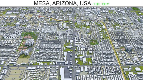 Mesa, Arizona, USA 50km