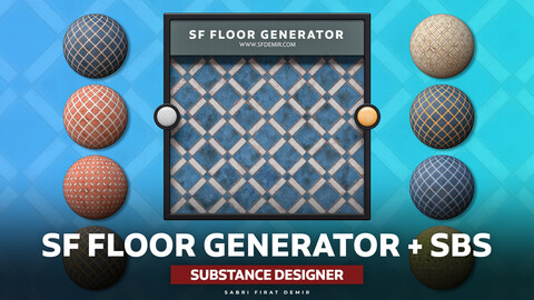 %100 Substance Designer SF Floor Generator - SBS File Included