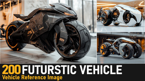 Futuristic Vehicles| 4K Reference Images