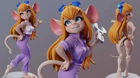 Gadget Hackwrench 3D Print Model, Render Image/Video, Loyalty Project #2