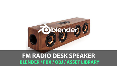 FM Radio Desk Speaker