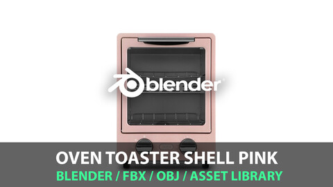 Oven Toaster Green/Shell Pink