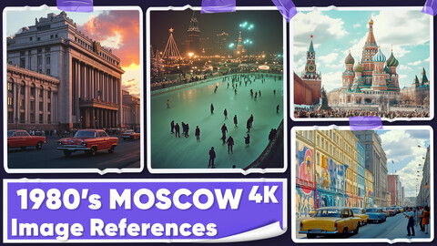 400 1980's Moscow Image References - Vol 01