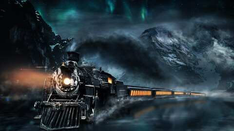 The Polar Express - Digital Artwork