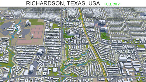 Richardson, Texas, USA 25km