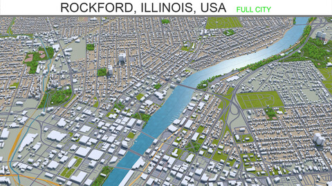 Rockford, Illinois, USA 35km