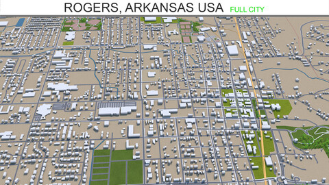 Rogers, Arkansas USA 30km