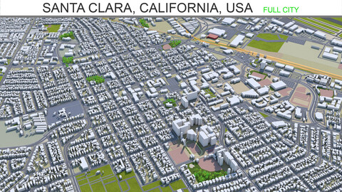 Santa Clara, California, USA 20km