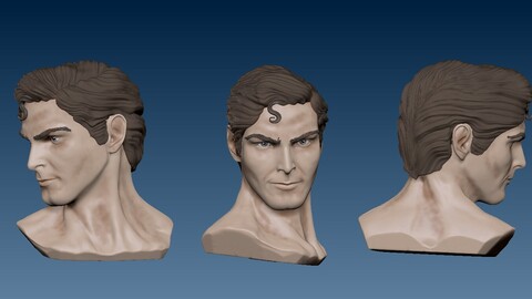 Cristopher Reev Head, STL File