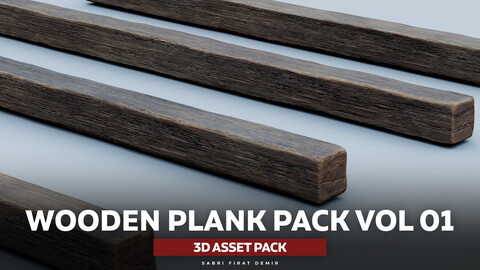 Wooden Plank Pack Vol 01